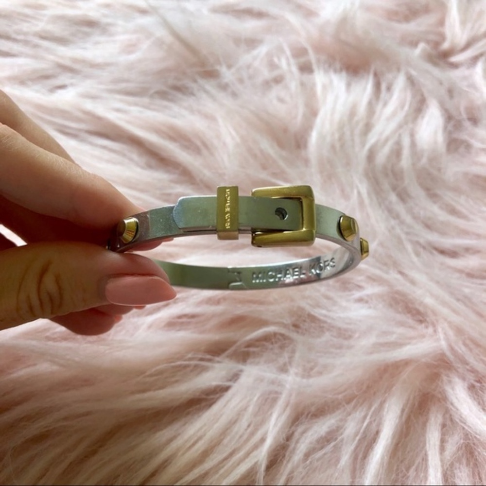 Michael Kors Silver/Gold Astor Studded Bracelet